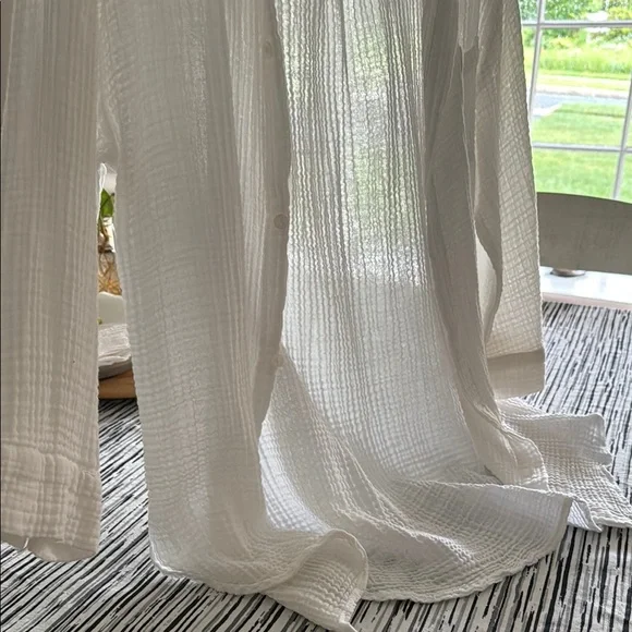 Kona Sol White Lightweight Shirt Relaxed Fit - Picture 4 of 6